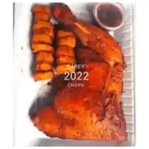 Frango grelhado e banana-da-terra com molho de pimenta
