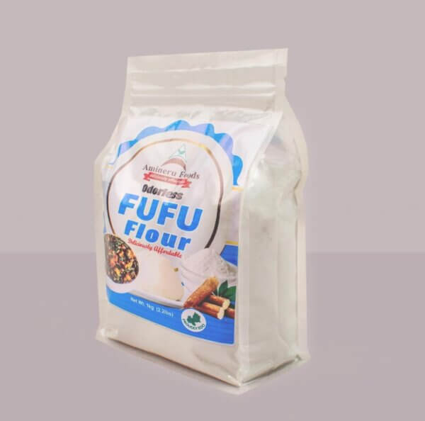 Amineru Odorless Fufu Flour 1Kg Pack - Image 2